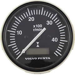 Volvo Penta Tachometer 4600 RPM (12–24V)
