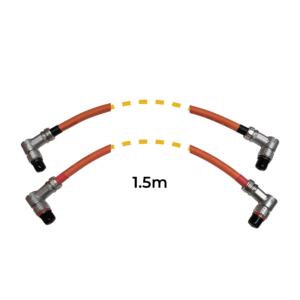 G Battery Bridging Cable 1.5m (Positive and Negative)