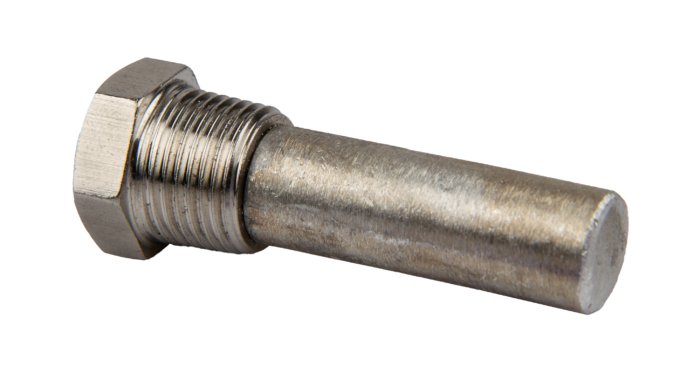 Orbitrade anodee 1/4" x 44 mm V6, V8, zinc