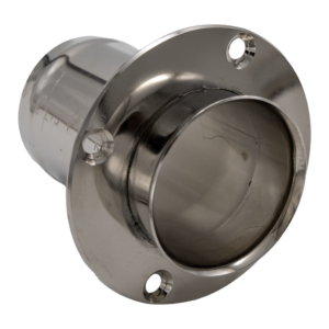 Orbitrade Thru hull exhaust pipe - straight, SS, diameter 63 mm