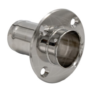 Orbitrade Thru hull exhaust pipe - straight, SS, diameter 153 mm
