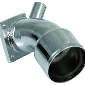 Orbitrade Exhaust bend Yanmar 3JH, 4JH (45dg) Stainless steel