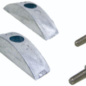 Orbitrade anodee kit 2-blade folding propeller 110S, 120S, zinc