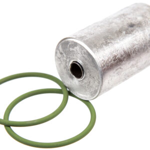 Orbitrade anodee exhaust pipe D4, D6, aluminum