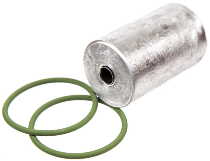 Orbitrade anodee exhaust pipe D4, D6, aluminum
