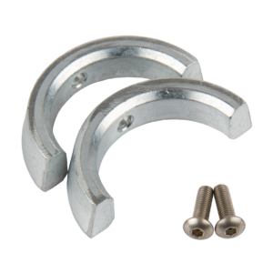 Orbitrade anodee kit 2-blade folding propeller shaft D1, D2, zinc