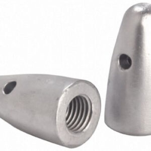 Orbitrade anodee for 25 and 30 mm shaft, 3/4", zinc