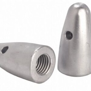 Orbitrade anodee for 35 mm shaft, ´7/8", zinc
