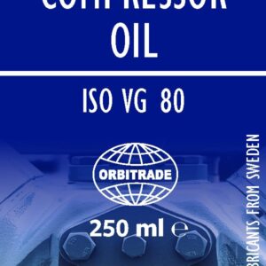 Orbitrade Compressor oil ISO VG 80, 250 ml