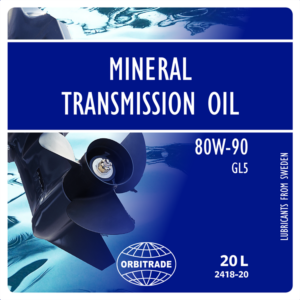 Orbitrade Gear oil mineral SAE80W-90 20L